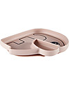 Done By Deer Piatto Anti-Scivolo Stick&Stay Elphee, Rosa Cipria Piatti e Scodelle