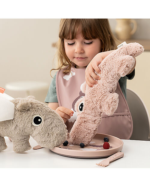 Done By Deer Piatto Foodie - Happy Clouds Cipria - 100% PP Alimentare Piatti e Scodelle