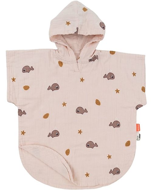 AVENGERS Poncho Telo Spiaggia In Cotone Per Bambini - 120x60cm - Unisex - Multicolore