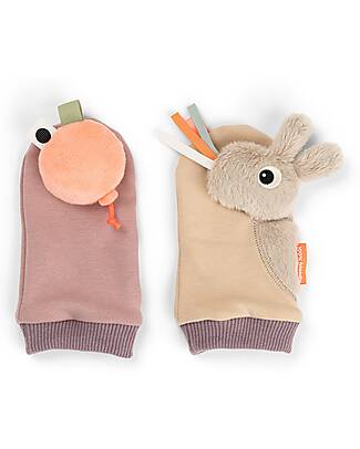 Done By Deer Rattle Socks - Celebration - Sand - 3m+ Rattles