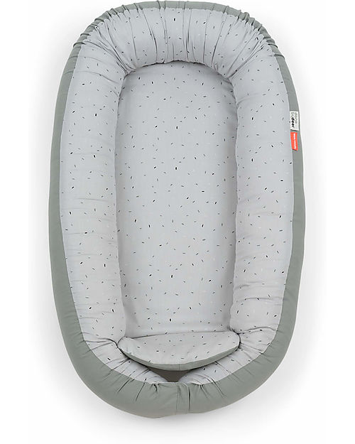 Done By Deer Riduttore Cozy Nest - Confetti Grigio - 50 x 85 x 13 cm Riduttori Lettino