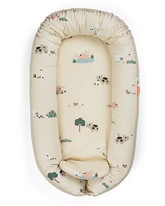 Done By Deer Riduttore Cozy Nest - Tiny Farm - Sabbia - 50 x 85 x 13 cm Riduttori Lettino