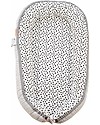 Done By Deer Riduttore Happy Dots, Grigio - Cotone - Dalla nascita Riduttori Lettino