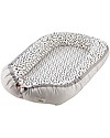 Done By Deer Riduttore Happy Dots, Grigio - Cotone - Dalla nascita Riduttori Lettino