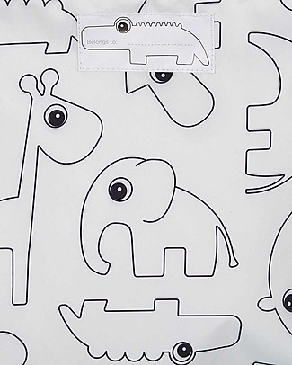 Done By Deer Sacca Portaoggetti Impermeabile Elphee, Celeste - Fatta con bottiglie di plastica riciclate! Zaini