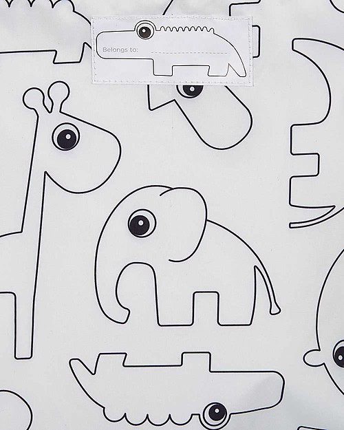 Done By Deer Sacca Portaoggetti Impermeabile Elphee, Rosa - Fatta con bottiglie di plastica riciclate! Zaini Scuola