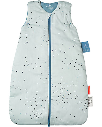 Done By Deer Sacco Nanna Invernale, 70 cm - TOG 2.5, Dreamy Dots, Celeste Sacchi Nanna Pesanti