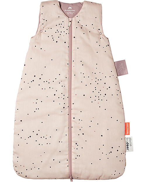 Done By Deer Sacco Nanna Invernale, 70 cm - TOG 2.5, Dreamy Dots, Cipria Sacchi Nanna