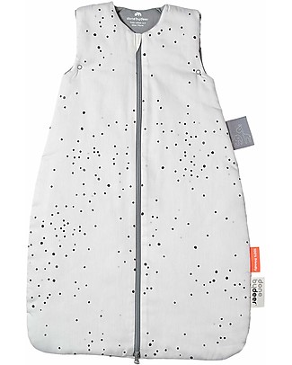 Done By Deer Sacco Nanna Invernale, 90 cm - TOG 2.5, Dreamy Dots, Bianco Sacchi Nanna Pesanti