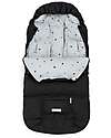 Done By Deer Sacco Passeggino Invernale - Nero - 105 x 51 x 5 cm - 0/3 Anni Sacchi Passeggino