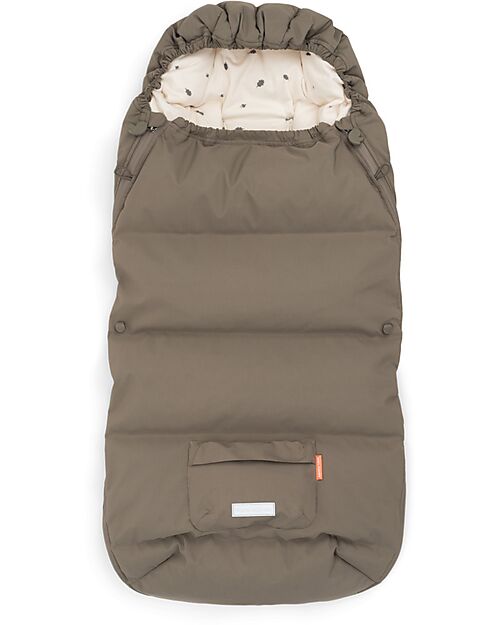 Done By Deer Sacco Passeggino Invernale - Tortora - 105 x 51 x 5 cm - 0/3 Anni Sacchi Passeggino