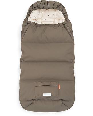 Done By Deer Sacco Passeggino Invernale - Tortora - 105 x 51 x 5 cm - 0/3 Anni Sacchi Passeggino