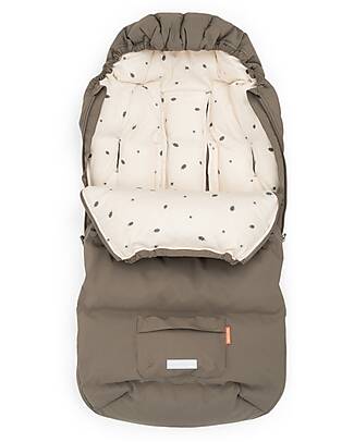 Done By Deer Sacco Passeggino Invernale - Tortora - 105 x 51 x 5 cm - 0/3 Anni Sacchi Passeggino