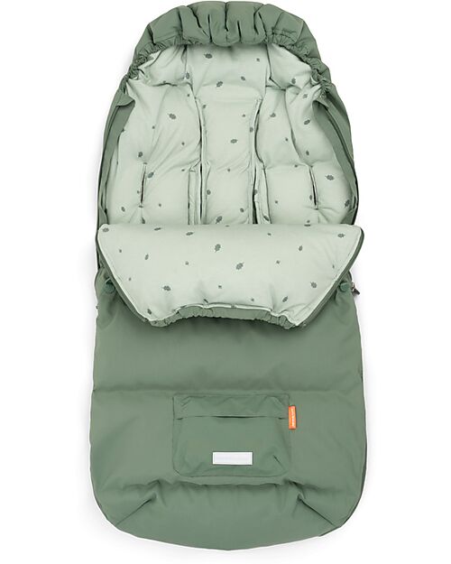 Done By Deer Sacco Passeggino Invernale - Verde - 105 x 51 x 5 cm - 0/3 Anni Sacchi Passeggino