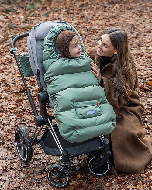 Done By Deer Sacco Passeggino Invernale - Verde - 105 x 51 x 5 cm - 0/3 Anni Sacchi Passeggino