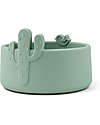 Done By Deer Set 2 Ciotole in Silicone Alimentare- Lalee - Sabbia/Verde Piatti e Scodelle