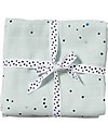 Done By Deer Set 2 Copertine Swaddle Milleusi Dreamy Dots, Celeste - 120x120 cm - 100% cotone Swaddle di Mussola