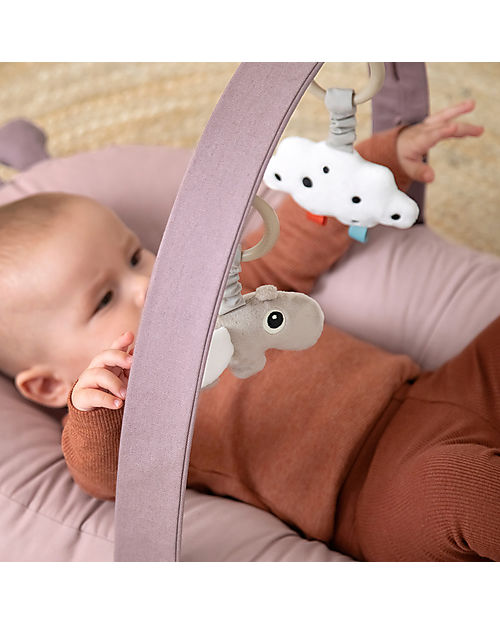 Done By Deer Set 2 Giochi da Appendere - Nuvole Felici - Sabbia - 0+ Giochi per Neonati_