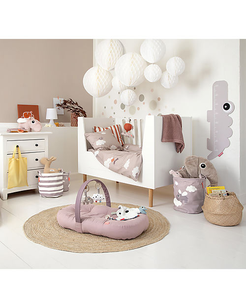 Done By Deer Set 2 Giochi da Appendere - Nuvole Felici - Sabbia - 0+ Giochi per Neonati_