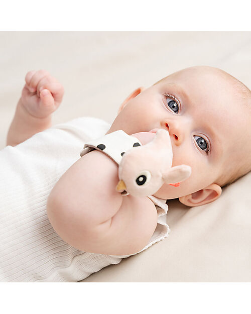 Done By Deer Set 2 Sonagli da Polso - Happy Clouds - Cipria - 0+ Sonagli