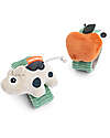 Done By Deer Set 2 Sonagli da Polso - Verde - Tiny Farm - 0+ Giochi Sensoriali_