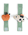 Done By Deer Set 2 Sonagli da Polso - Verde - Tiny Farm - 0+ Sonagli