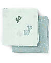 Done By Deer Set 2 Telini Antirigurgito - Lalee - Blu - 65x65 cm - 100% cotone Bavagli Classici