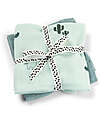 Done By Deer Set 2 Telini Antirigurgito - Lalee - Blu - 65x65 cm - 100% cotone Bavagli Classici