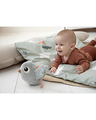 Done By Deer Set Copripiumino e Federa Happy Clouds 70 x 100 cm - Verde - 100% Cotone Biologico Set Copripiumino