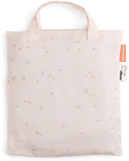 Done By Deer Set Copripiumino e Federa Jelly & Wally Powder - 140x100 cm - 100% Cotone Set Copripiumino