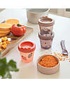 Done By Deer Set di 3 Contenitori Baby Food - Ozzo - Cipria
 Porta Merenda