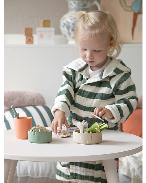 Done By Deer Set Gioco - Puzzle - Lalee - Sabbia - 20 x 18 cm - in Legno - 12m+ Incastri in Legno