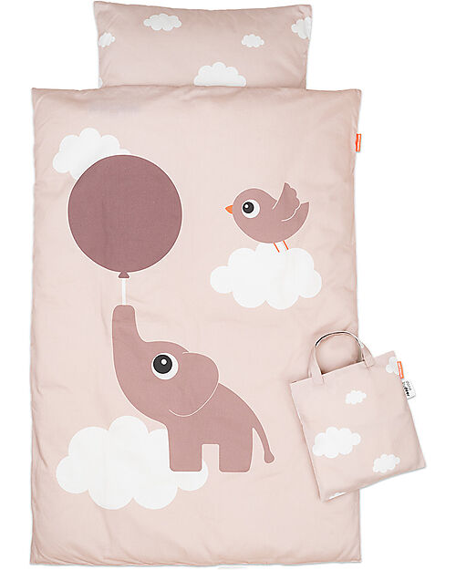 Snurk Set Copripiumino e Federa - Furry Friends - Letto Piazza e Mezza 200  x 200/240 cm - 100% Cotone unisex (bambini)