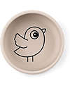 Done By Deer Set Pappa Birdee First Meal - 3 pezzi - Sabbia - in Silicone Set Pappa