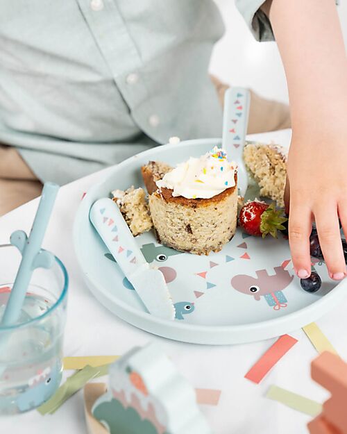 Done By Deer Set Pappa Foodie - Celebration - Azzurro Set Pappa