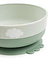 Done By Deer Set Pappa Foodie - Ciotola Tazza e Cucchiaio - Happy Clouds - Verde - 100% PP Alimentare Set Pappa
