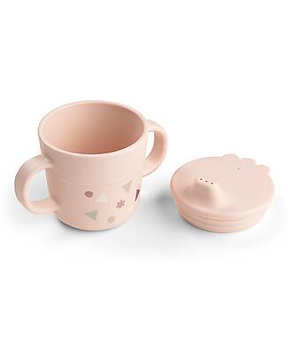 Done By Deer Set Pappa Foodie - Piatto Ciotola e Tazza - Celebration - Cipria - 100% PP Alimentare Set Pappa