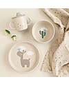 Done By Deer Set Pappa Foodie - Piatto Ciotola e Tazza - Lalee - Sabbia - 100% PP Alimentare Set Pappa