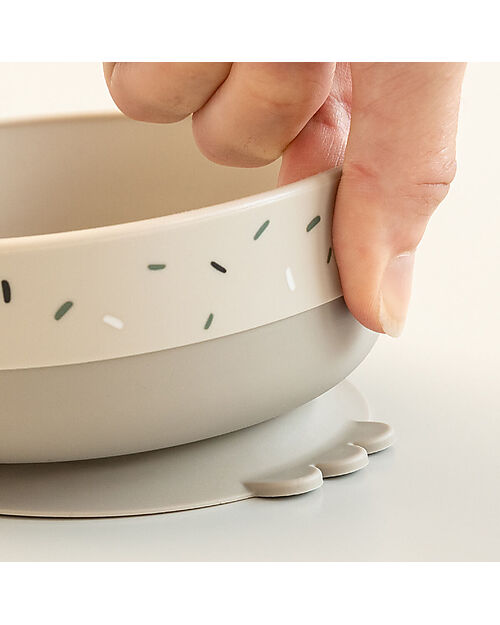 Done By Deer Set Pappa Foodie - Piatto Ciotola e Tazza - Lalee - Sabbia - 100% PP Alimentare Set Pappa