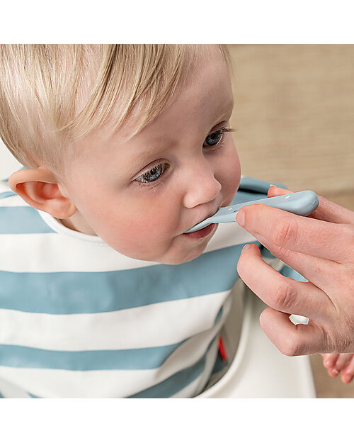 Done By Deer Set Posate - Happy Dots Blu - 100% PP Alimentare Posate