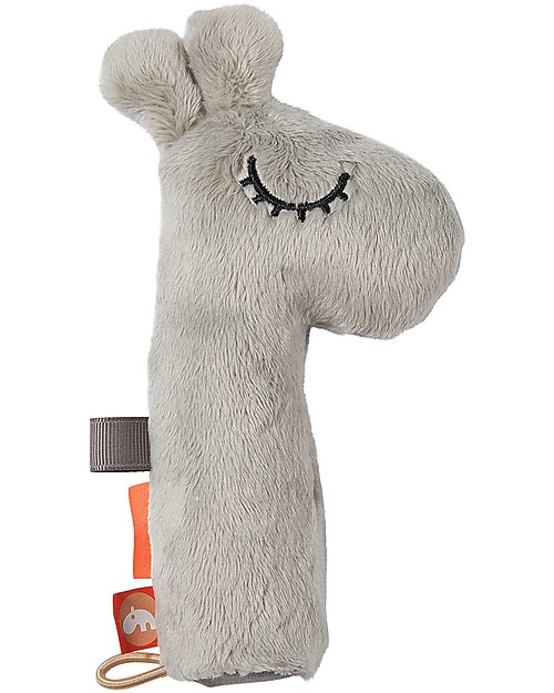 Done By Deer Sonaglio Raffi Squeaker, Grigio Sonagli