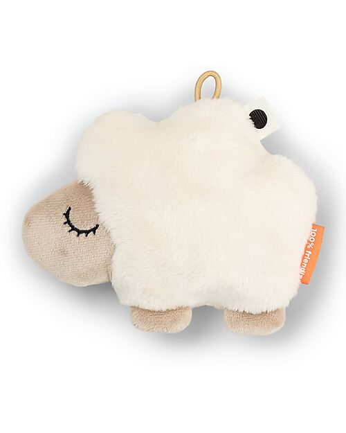 Done By Deer Sonaglio Sensoriale con Massaggiagengive - Sheepy - Sabbia - 0+ Sonagli