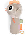 Done By Deer Sonaglio Sensoriale con Massaggiagengive - Tiny Farm - Sabbia - 0+ Sonagli