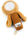 Done By Deer Specchio Sensoriale con Sonaglio - Jelly - Mostarda - Morbido e Dolcissimo! Sonagli