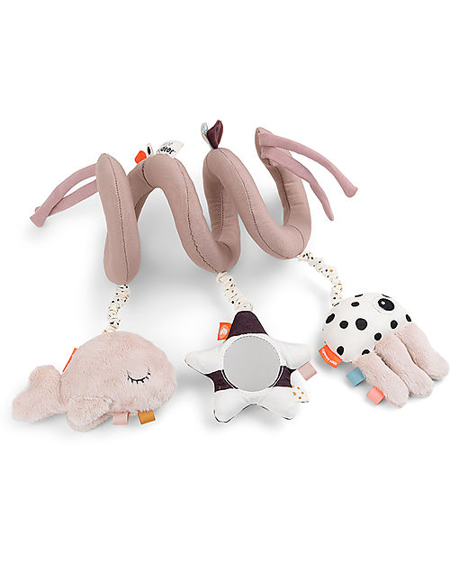 Done By Deer Spirale Attività Multisensoriale Sea Friends - Powder - Dalla Nascita Giochi per Neonati_