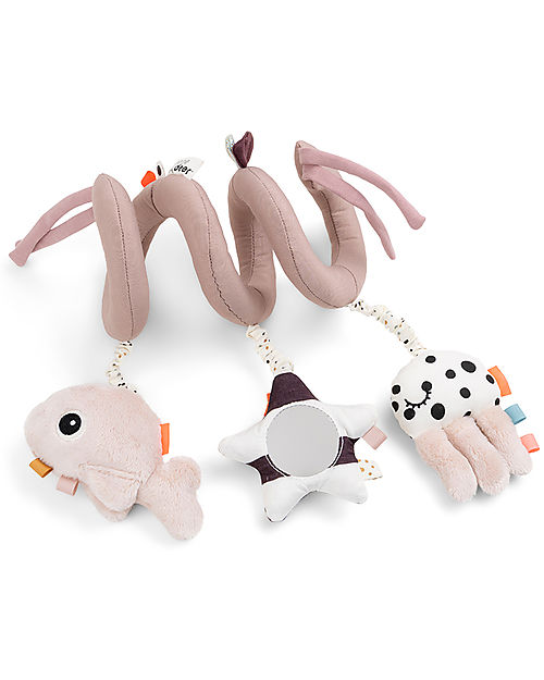 Done By Deer Spirale Attività Multisensoriale Sea Friends - Powder - Dalla Nascita Giochi per Neonati_