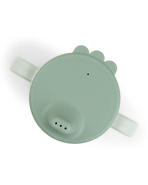 Done By Deer Tazza con Beccuccio - Happy Dots Verde - 100% PP Alimentare Tazze