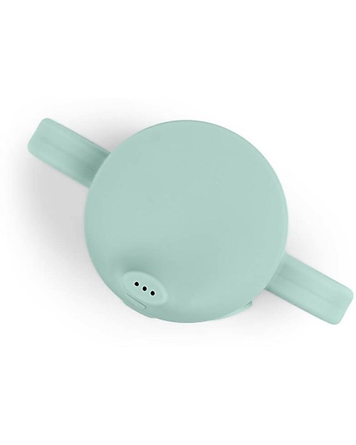 Done By Deer Tazza con Beccuccio Peekaboo - Elphee - Blu - 100% Silicone Alimentare - con Due Manici Tazze