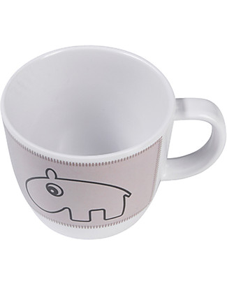 Done By Deer Tazza con Manico Contour, Grigio - 220 ml Bicchieri