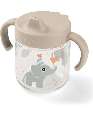 Done By Deer Tazza da Apprendimento con Manici Anti-Slip 260 ml - Celebration - Sabbia Tazze